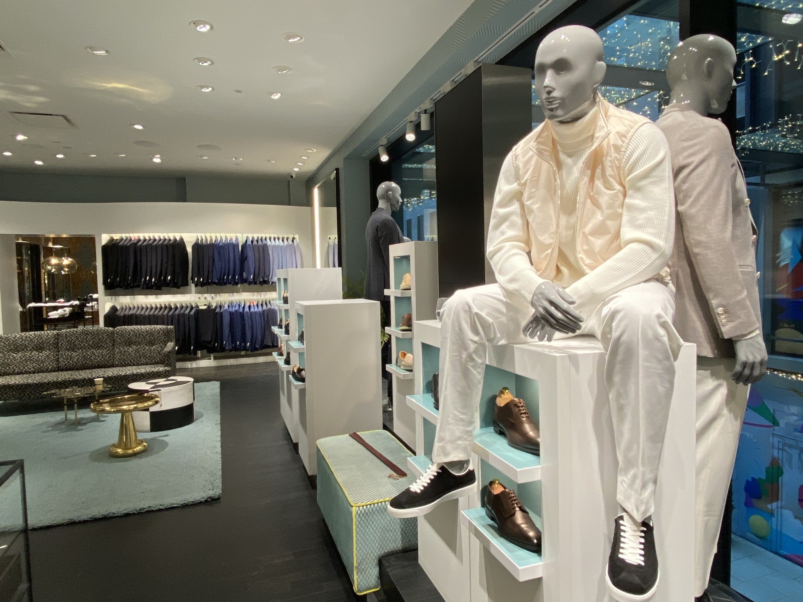 Bei Suitsupply in Frankfurt